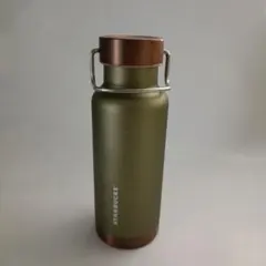 Starbucks台湾/海外 ステンレスボトル/メタリックオリーブグリーン 