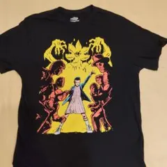 stranger things ストレンジャーシングス 半袖 Tシャツ 黒 L