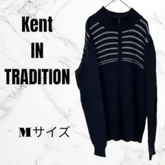 Kent ハーフジップ　ニット　セーター　　Mサイズ　メンズのサムネイル