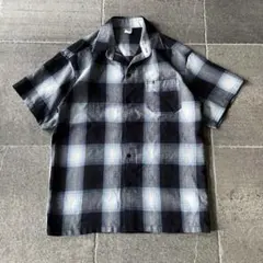 90s usa製 CALTOP オンブレ 半袖シャツ　L-size