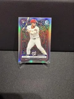 bowman chrome Sal Stewart /25 オレンジ mojo - メルカリ