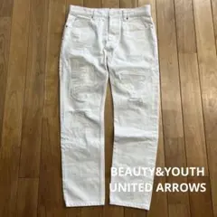【値下げ】B&Y UNITED ARROWS ホワイトデニム