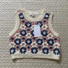 【新品未使用】LOUISE MISHA 25SS 花柄ベスト 4Y