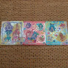 トゥインクルプリキュアのシールセット3枚