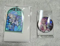 まどマギ 鹿目まどか スカイツリーコラボバッジ　アクリルキーホルダー　さやか