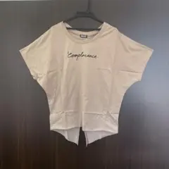 【新品未使用】01 ANAP 半袖 Tシャツ フリーサイズ ベージュ