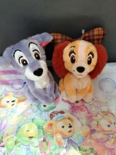 パ*子様 ☆新品タグ付き☆ディズニー わんわん物語 レディ トランプ ぬいぐるみ