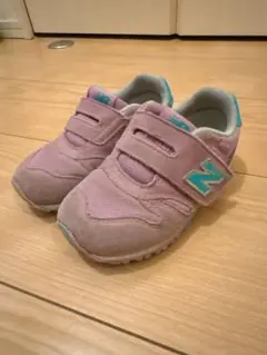 New Balance ベビーシューズ 15cm パープル 紫 ニューバランス