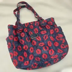 マークバイマークジェイコブス　リップ柄 トート マザーズ エコバッグ　唇