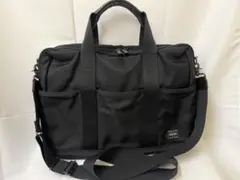 PORTER ポーター ステージ 2way ブリーフケース ビジネスバッグ 黒