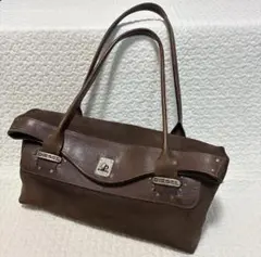 【美品✨】DIESEL ディーゼル　レザー ショルダーバッグ brown