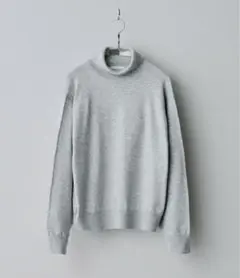 【WYM LIDNM】WOOL BLEND SMOOTH TURTLE NECK