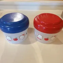 familiar 保存容器セット 青 赤のサムネイル