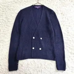 超美品・23AW】ラルフローレンパープルレーベル ダブル ブレザー
