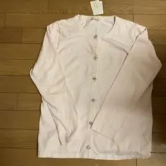 レディース　ピンク色カーディガン　Rose tiara 42サイズ