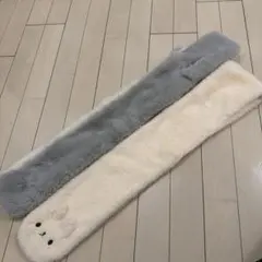 小学中学年くらいまで　ふわふわマフラー　2点セット