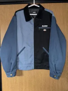XLARGE×Dickies WORK JACKET 青×黒
