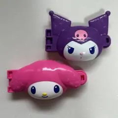 ハッピーセット　マイメロ　クロミ　ひみつのおもちゃ