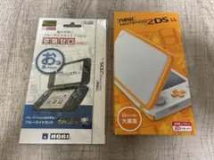 Newニンテンドー2DS LL ホワイト×オレンジ