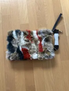 SPRAY PREMIUM ファー バッグ マルチカラー