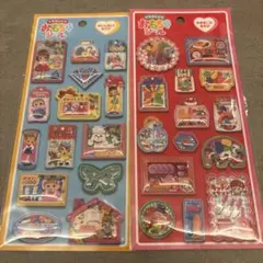 おもちゃシール　昭和レトロ　おもちゃ博　2点セット