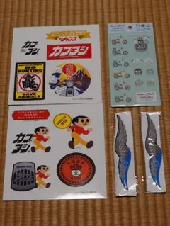 モトチャンプ ステッカーセット　カブ