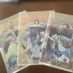 Mrs. GREEN APPLE クリアファイル 3セット　一番くじ