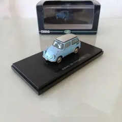 エブロ 1963 スバル 360 カスタム ブルー 1/43のサムネイル