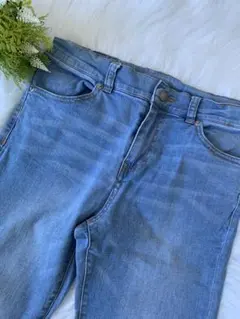 グリーンレーベルリラクシング　ライトブルー デニムスリムフィット