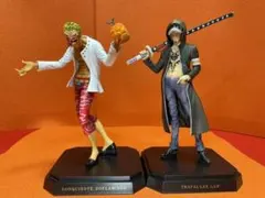ワンピース フィギュア　一番くじ　ドキホーテ・ドフラミンゴ、トラファルガー・ロー
