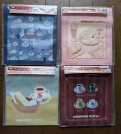 コメダ珈琲店 一番くじ ジッパーバッグ ファブリックコレクション セット