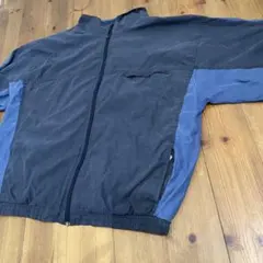 80s 90s ビンテージ スウェードライク ジップジャケット ブルゾン 古着