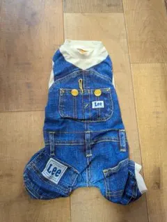 ペットパラダイス　Lee デニムオーバーオール風犬服
