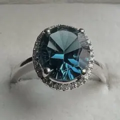 ループタイ ネクタイリング チーフリング スカーフリング ブルー