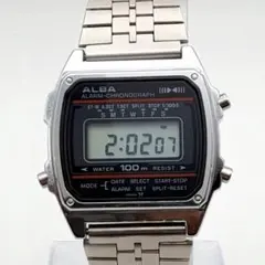 希少 美品 SEIKO ALBA Y799-4190 デジタル メンズ 腕時計
