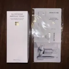 SKIN&LAB グルタチオンアンプルトナー200ml おまけ付きのサムネイル