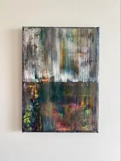 油絵　油彩　抽象画　絵画　現代アート　1点もの　アート作品　原画　金箔装飾 油絵 油彩 抽象画 絵画 現代アート 1点もの アート作品 原画 金箔装飾