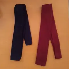 Knit & Knit ネイビーと レッド ネクタイセットのサムネイル