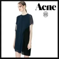 人気！Acne アクネ PALOMA SILK GGシルク ドレス ワンピースのサムネイル