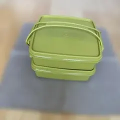 Tupperware2段弁当箱　保存容器　タッパウェアのサムネイル