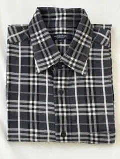 BURBERRY LONDON 半袖シャツ チェック柄 Mのサムネイル