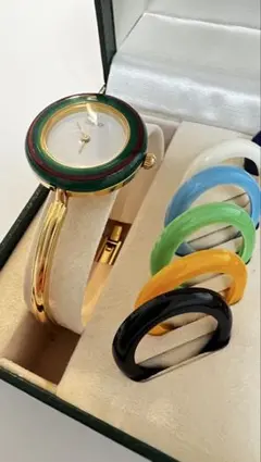 GUCCI チェンジベゼル 腕時計 純正ケース y2k 稼働品 archive GUCCI チェンジベゼル 腕時計 純正ケース y2k 稼働品 archive - メルカリ