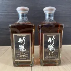 NIKKA WHISKY 竹鶴 12年 ピュアモルト 660ml 2本