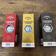 Callaway Chrome 3種セット