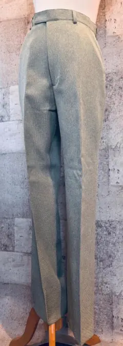 グリーン系 スラックス レディース