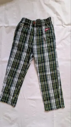 BREEZE チェック柄 ロングパンツ 130