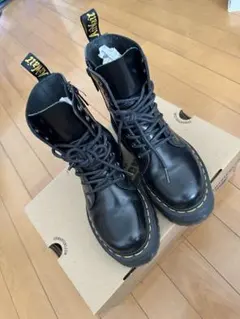 美品 Dr. Martens BEDWIN 9ホール ドクターマーチン　25 Dr.Martens × BEDWIN 9ホールサイドジップ サイズ27 - メルカリ