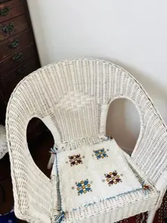 モロッコ製 カクタスシルク サブラ クッションカバー 約45×45〜47cm