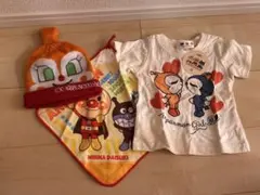 アンパンマン ドキンちゃん ニット帽 Tシャツ ハンドタオル 3点セット