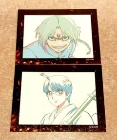 映画 銀魂 吉原大炎上 入場者特典 ステッカー 2枚セット